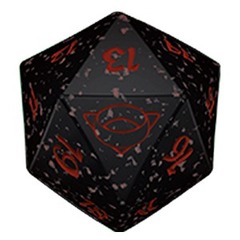 The Lord of the Rings: Tales of Middle-earth: D20 Die (Red)